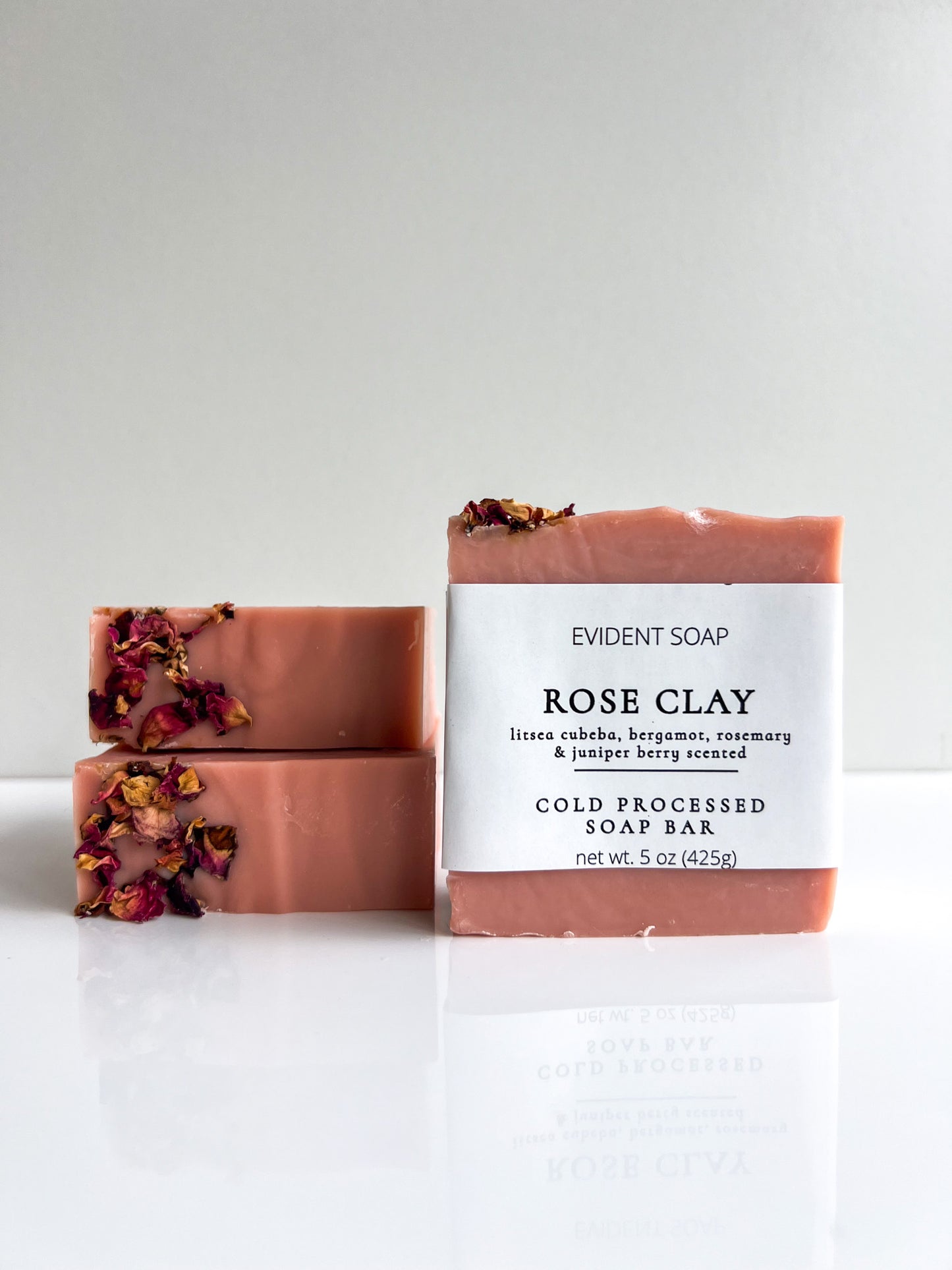 Rose Clay Soap - Evident Soap