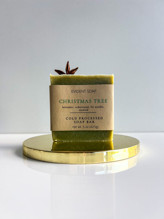 Christmas Tree Soap