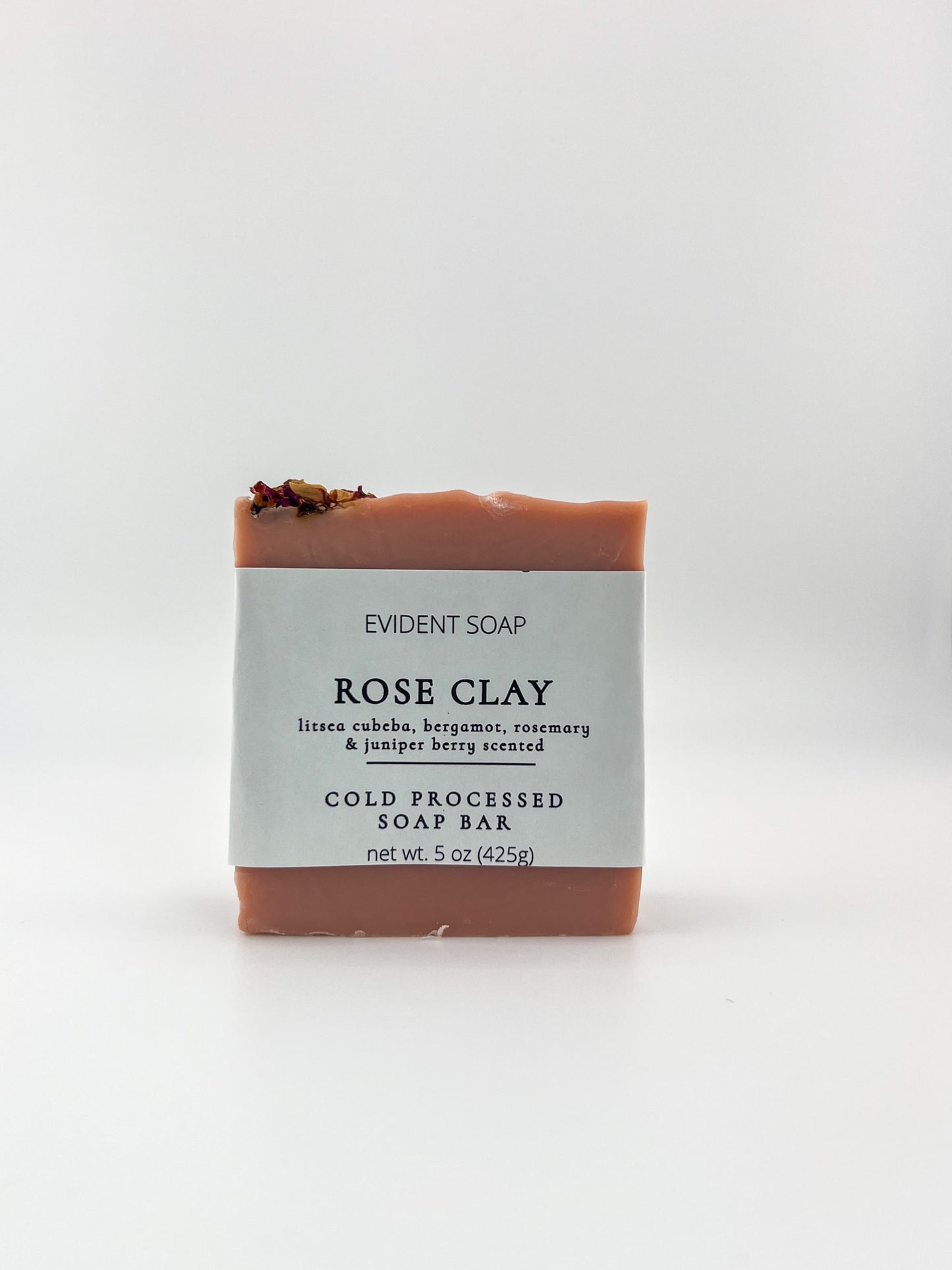 Rose Clay Soap - Evident Soap 