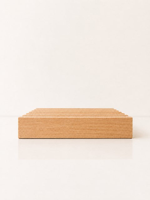 Handcrafted Alder Wood Soap Dish - Evident Soap 