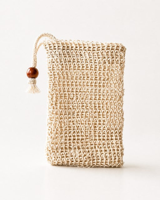 Natural Sisal Soap Saver Bag - Evident Soap 